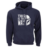 NEW Mandalorian "This is the Way" Pullover Hooded Sweatshirt