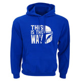 NEW Mandalorian "This is the Way" Pullover Hooded Sweatshirt